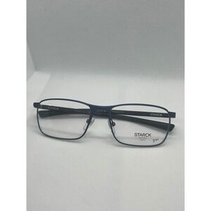 Starck Biotech Paris Eyeglasses‎ SH2039 0012 Blue Rectangular Frames